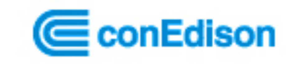 A blue logo of the company onearth